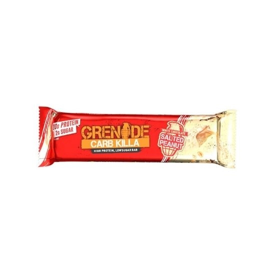 Picture of GRENADE WHITE CHOCOLATE SALT PEANUT 60GR